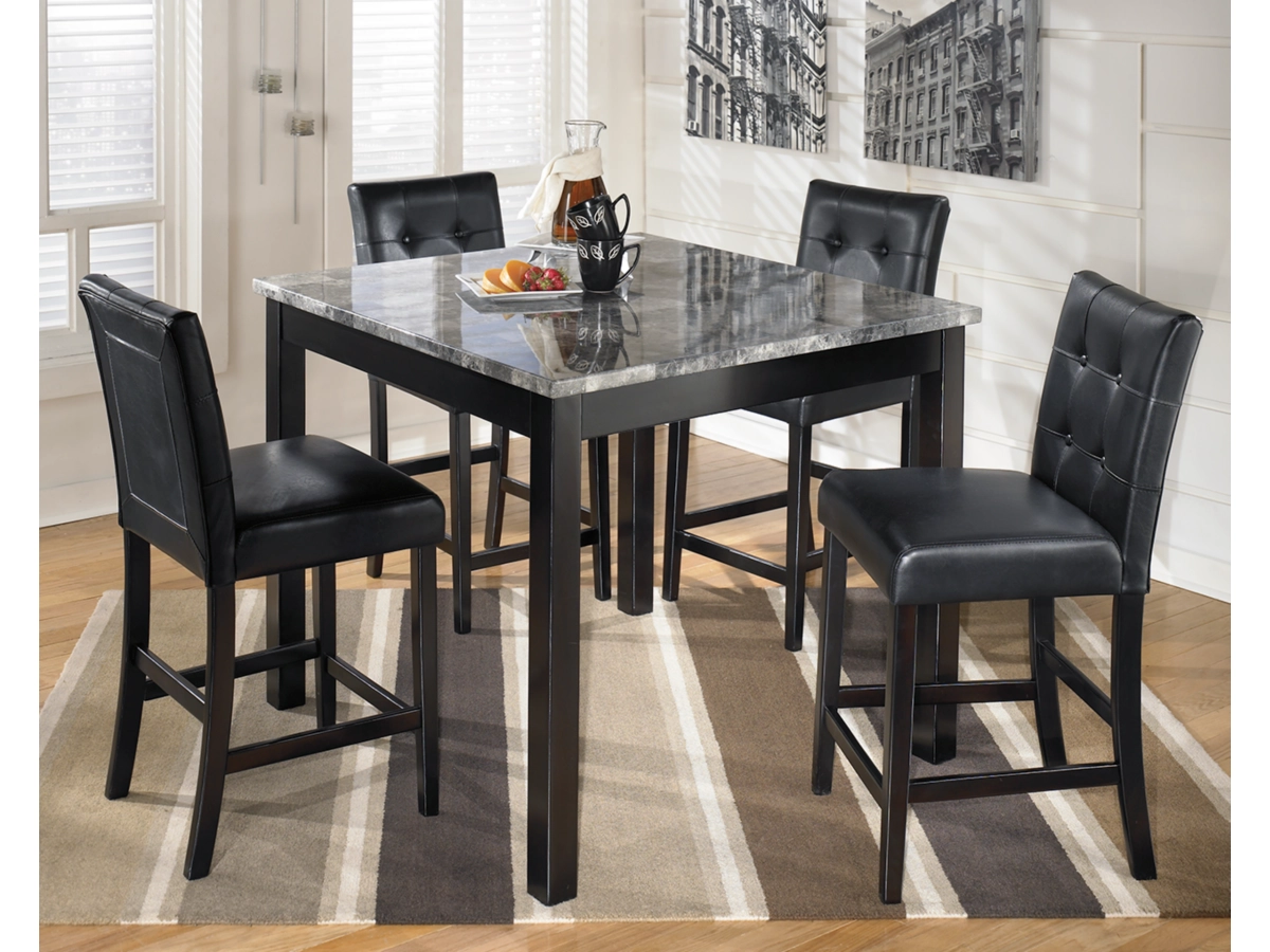 Maysville Counter Height Dining Table and 4 Bar Stools